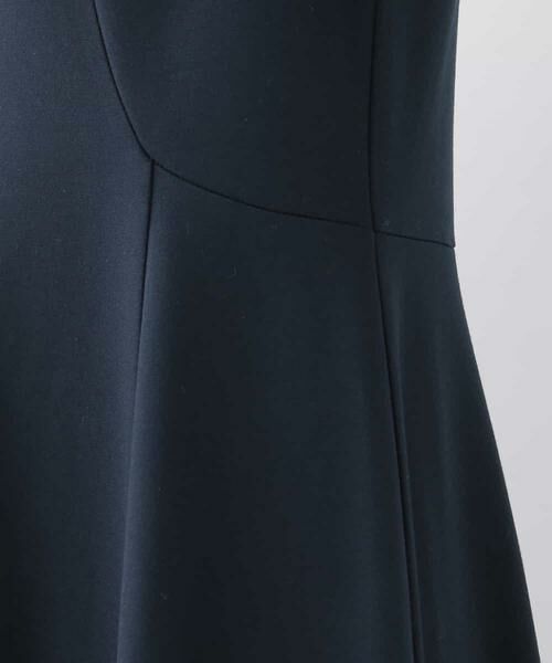 HIROKO BIS / ヒロコビス ドレス | 【洗える】コクーンシルエットジャージードレス | 詳細6