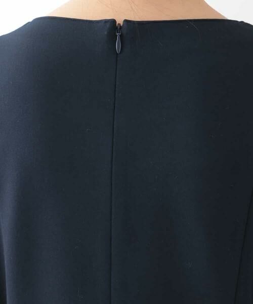 HIROKO BIS / ヒロコビス ドレス | 【洗える】コクーンシルエットジャージードレス | 詳細8