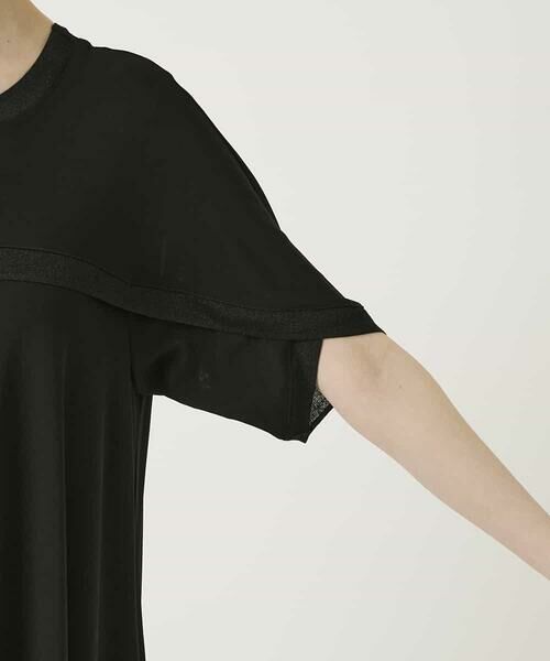 HIROKO BIS / ヒロコビス ロング・マキシ丈ワンピース | ケープスリーブデザインワンピース | 詳細13