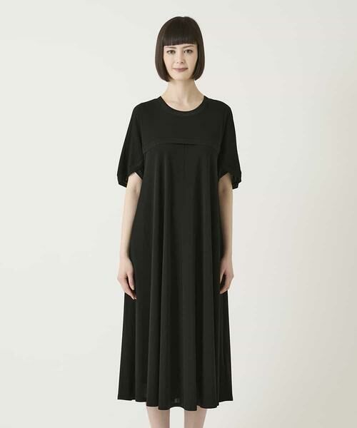 HIROKO BIS / ヒロコビス ロング・マキシ丈ワンピース | ケープスリーブデザインワンピース | 詳細8