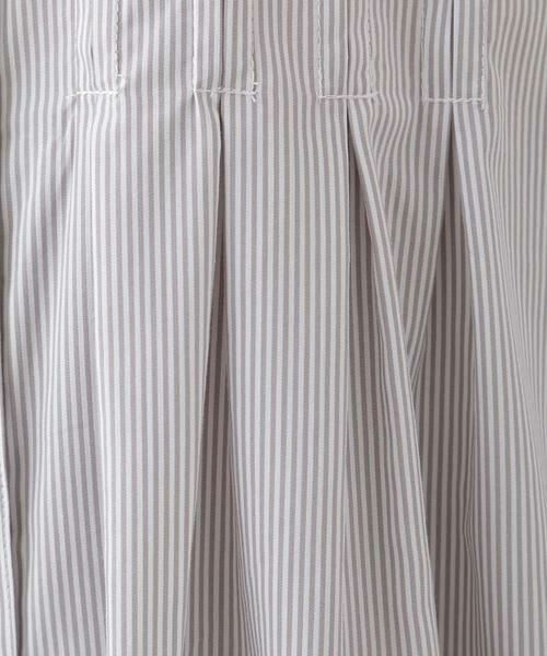 HIROKO BIS / ヒロコビス ドレス | 【洗濯機で洗える】ピンタックロングシャツ | 詳細3