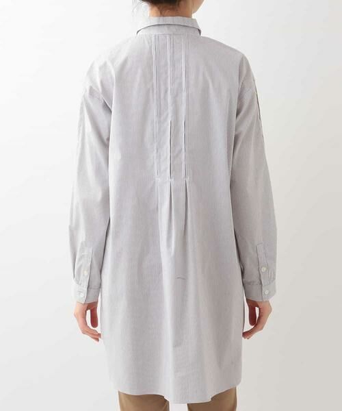 HIROKO BIS / ヒロコビス ドレス | 【洗濯機で洗える】ピンタックロングシャツ | 詳細8