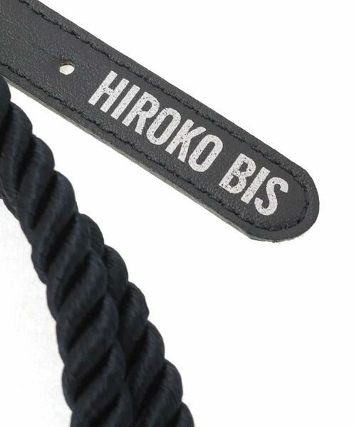 HIROKO BIS / ヒロコビス ベルト・サスペンダー | 【日本製】ロープベルト | 詳細5