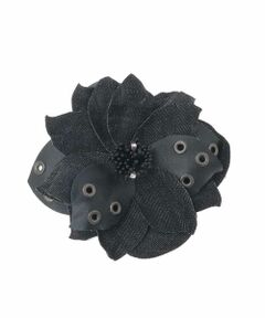 HIROKO BIS / ヒロコビス ブローチ・コサージュ | 【日本製】 デニム合皮コサージュ