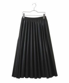 HIROKO BIS / ヒロコビス ロング・マキシ丈スカート | 【洗える】フェイクレザースカート
