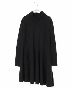HIROKO BIS / ヒロコビス ロング・マキシ丈ワンピース | 【洗える】アシンメトリーフレアニットチュニック