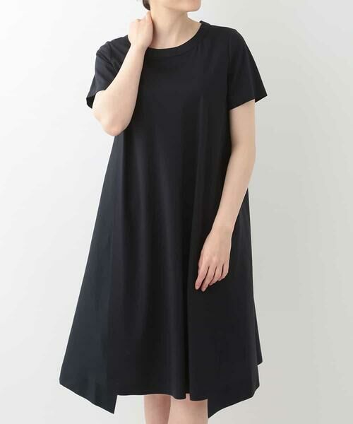 HIROKO BIS / ヒロコビス ドレス | 【洗濯機で洗える】バックシャンジャージードレス | 詳細10