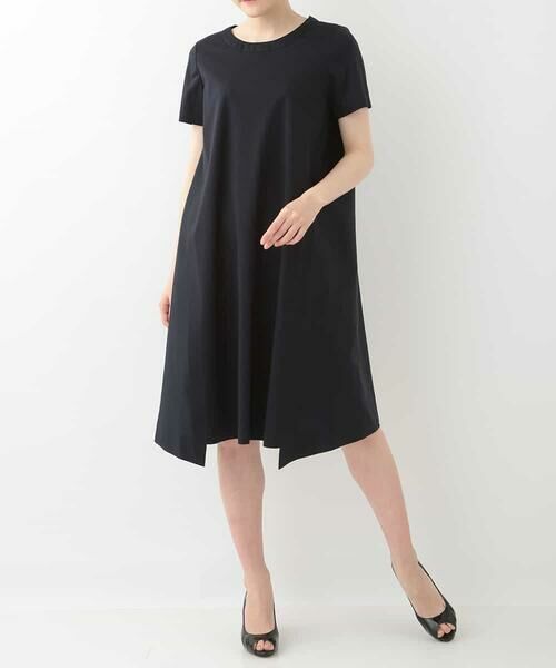 HIROKO BIS / ヒロコビス ドレス | 【洗濯機で洗える】バックシャンジャージードレス | 詳細11