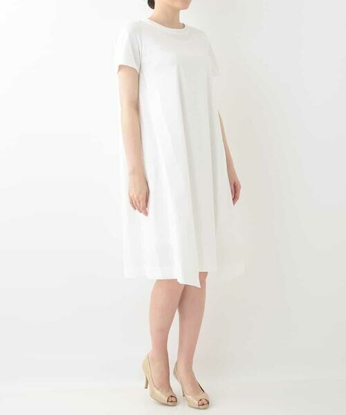 HIROKO BIS / ヒロコビス ドレス | 【洗濯機で洗える】バックシャンジャージードレス | 詳細13