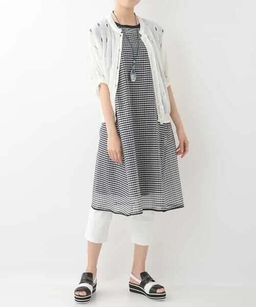 HIROKO BIS / ヒロコビス ドレス | 【洗える】ギンガムチェックドレス | 詳細9