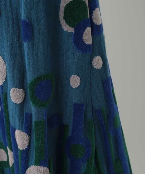 HIROKO BIS / ヒロコビス ドレス | 【洗える/日本製】パイルジャガードデザインドレス | 詳細6