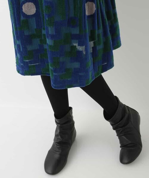 HIROKO BIS / ヒロコビス ドレス | 【洗える/日本製】パイルジャガードデザインドレス | 詳細7