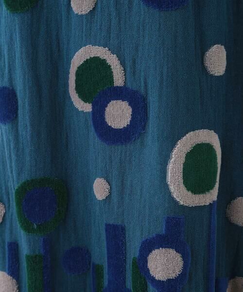 HIROKO BIS / ヒロコビス ドレス | 【洗える/日本製】パイルジャガードデザインドレス | 詳細8