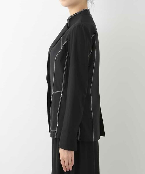 HIROKO BIS / ヒロコビス テーラードジャケット | 【洗濯機で洗える】トリコット　デザインジャケット | 詳細2