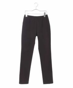 HIROKO BIS / ヒロコビス チノ・ワークパンツ | 【洗濯機で洗える/日本製】サイド切り替えレギンスパンツ