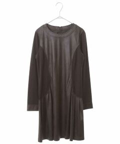 HIROKO BIS / ヒロコビス チュニック | 【洗える】異素材切り替えチュニック