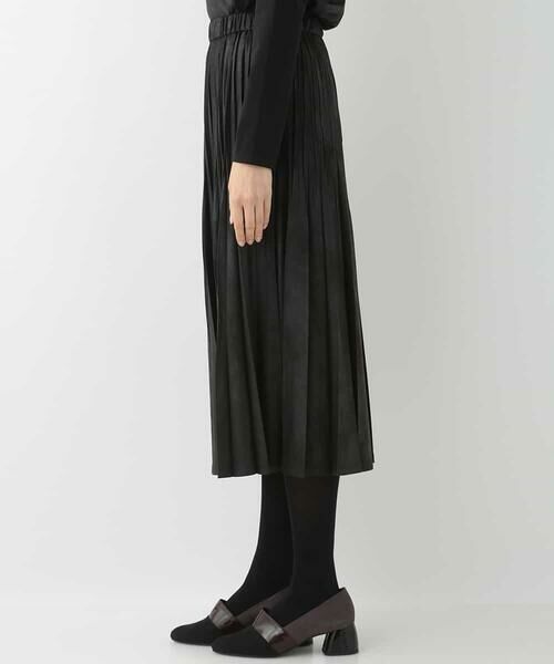 HIROKO BIS / ヒロコビス ドレス | 【洗える】スエードタッチプリーツスカート | 詳細2