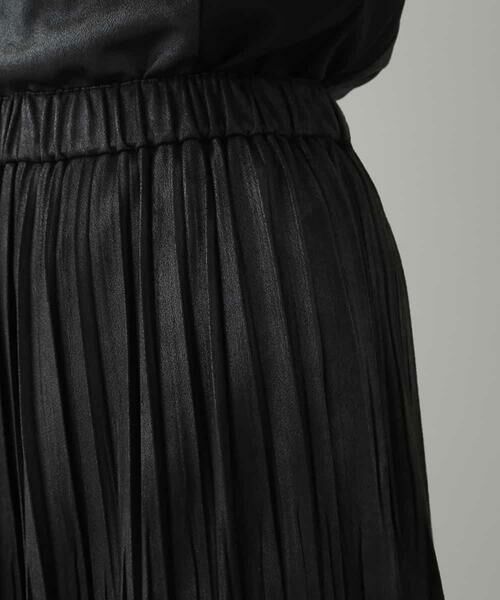 HIROKO BIS / ヒロコビス ドレス | 【洗える】スエードタッチプリーツスカート | 詳細5