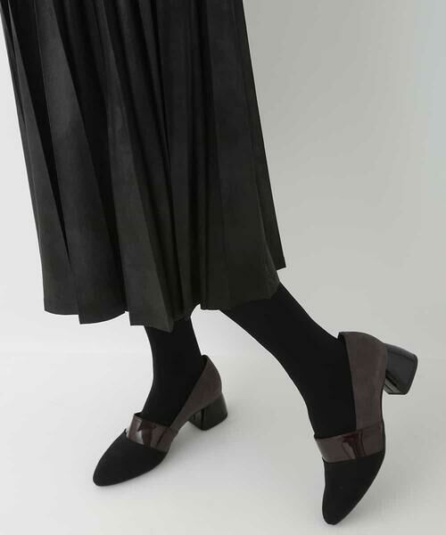 HIROKO BIS / ヒロコビス ドレス | 【洗える】スエードタッチプリーツスカート | 詳細6