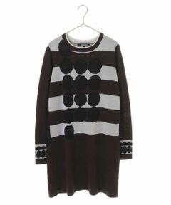 HIROKO BIS / ヒロコビス チュニック | ミックスパターンニットチュニック