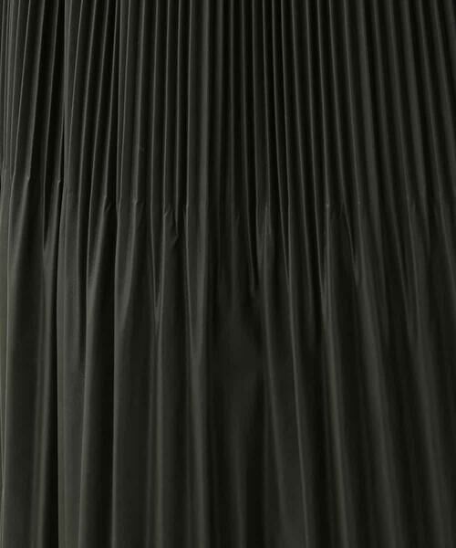 HIROKO BIS / ヒロコビス ロング・マキシ丈スカート | 【洗える】エコレザープリーツデザインスカート | 詳細6