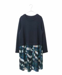 HIROKO BIS / ヒロコビス チュニック | 【洗える】ストレッチ切り替えチュニック