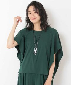 HIROKO BIS / ヒロコビス カットソー | 【洗濯機で洗える】ドレーププルオーバー