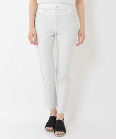 HIROKO BIS / ヒロコビス チノ・ワークパンツ | 【洗濯機で洗える】3Dデニムプリントレギンスパンツ