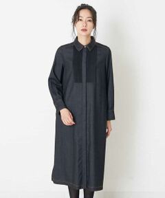 HIROKO BIS / ヒロコビス ロング・マキシ丈ワンピース | 【洗える】ウォッシャブルツイルワンピース