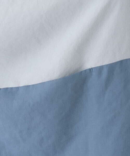 HIROKO BIS / ヒロコビス シャツ・ブラウス | 【洗える】ラウンドシルエット配色デザインブラウス | 詳細10