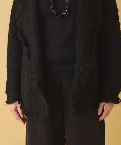 HIROKO BIS / ヒロコビス その他アウター | ループフリンジデザインジャケット | 詳細20