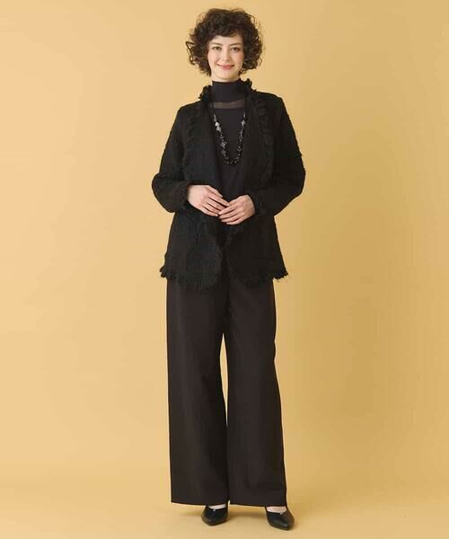 HIROKO BIS / ヒロコビス その他アウター | ループフリンジデザインジャケット | 詳細28