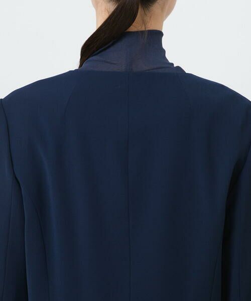 HIROKO BIS / ヒロコビス セットアップ | 【洗える】ベロア刺繍レースデザインジャケット | 詳細4