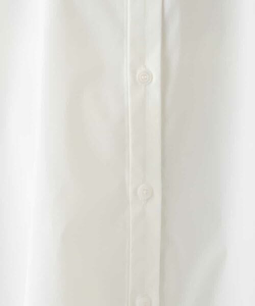 HIROKO BIS / ヒロコビス シャツ・ブラウス | シャーリングデザインロングシャツ /洗濯機で洗える | 詳細7
