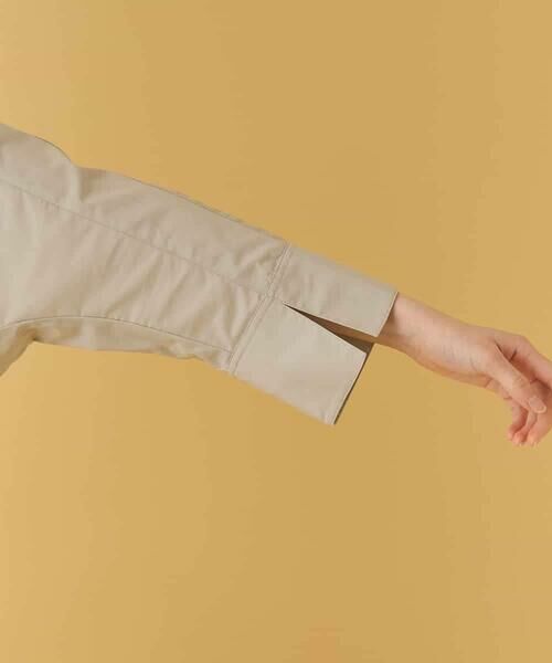 HIROKO BIS / ヒロコビス シャツ・ブラウス | バンドカラータックデザインシャツ /洗濯機で洗える | 詳細20