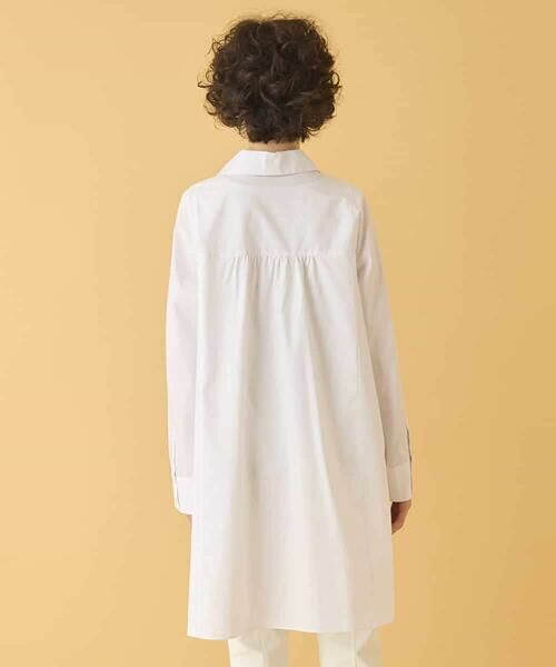 HIROKO BIS / ヒロコビス シャツ・ブラウス | ボウネックチュニックシャツ /洗濯機で洗える | 詳細18