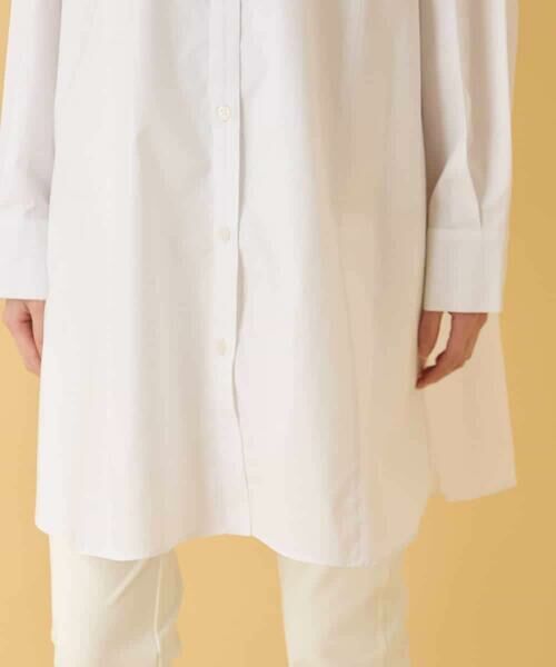 HIROKO BIS / ヒロコビス シャツ・ブラウス | ボウネックチュニックシャツ /洗濯機で洗える | 詳細22