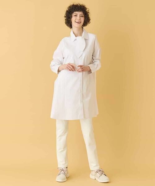 HIROKO BIS / ヒロコビス シャツ・ブラウス | ボウネックチュニックシャツ /洗濯機で洗える | 詳細29