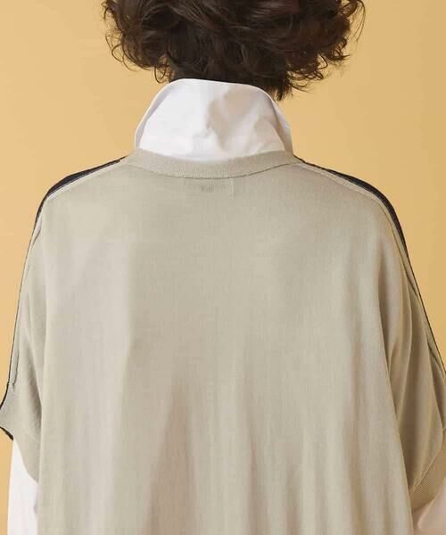 HIROKO BIS / ヒロコビス ベスト | ホールガーメントリブニットジレ | 詳細24