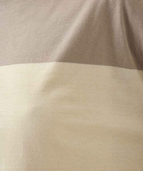 HIROKO BIS / ヒロコビス カットソー | バイカラージャージーニットプルオーバー /洗える | 詳細21