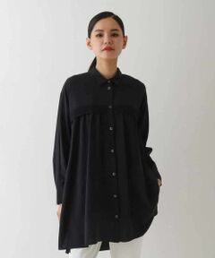 【中古】HIROKO BIS ヒロコビス 売れ筋商品|||トップス レディース ブラック チュニック丈 日本製 サイズ9 HIROKO BIS / ヒロコビス （レディース） チュニック