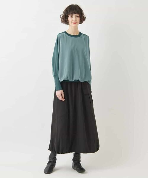 HIROKO BIS / ヒロコビス ニット・セーター | ジョイントデザインドルマンニットプルオーバー | 詳細11