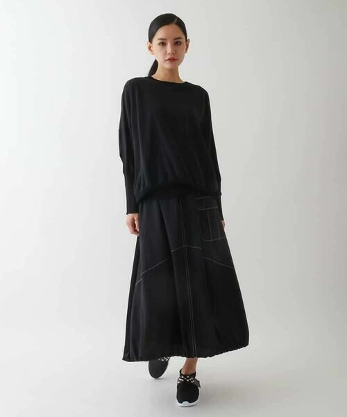 HIROKO BIS / ヒロコビス ニット・セーター | ジョイントデザインドルマンニットプルオーバー | 詳細16