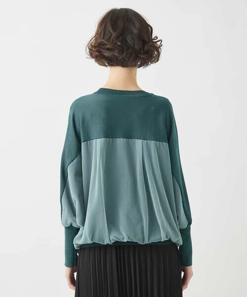 HIROKO BIS / ヒロコビス ニット・セーター | ジョイントデザインドルマンニットプルオーバー | 詳細2