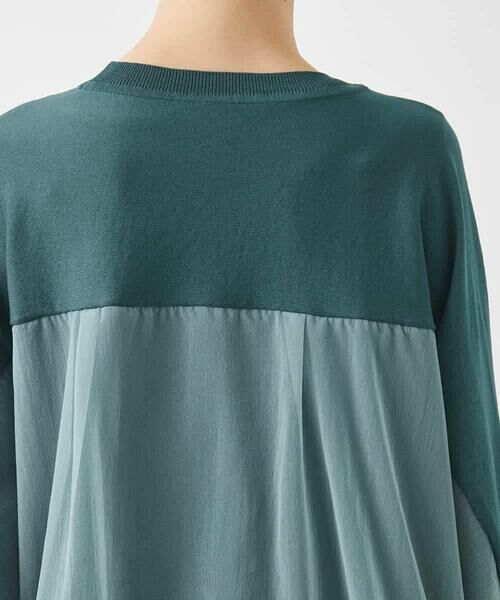 HIROKO BIS / ヒロコビス ニット・セーター | ジョイントデザインドルマンニットプルオーバー | 詳細5