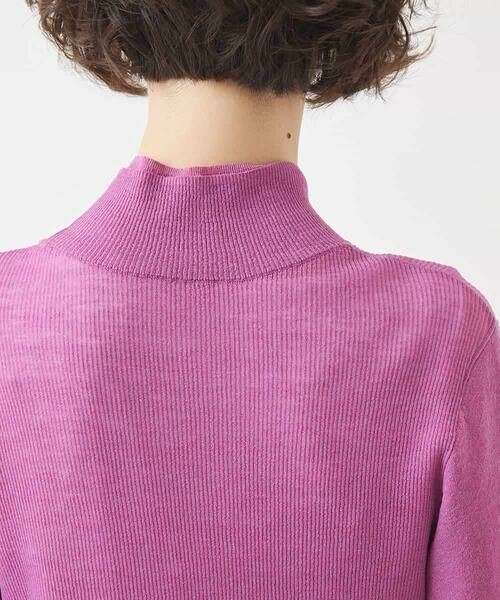 HIROKO BIS / ヒロコビス ニット・セーター | ダブルハイネックペプラムニットプルオーバー | 詳細4