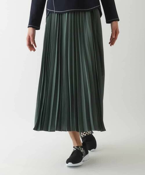 HIROKO BIS / ヒロコビス ロング・マキシ丈スカート | バックプリーツバルーンデザインスカート /洗える | 詳細1