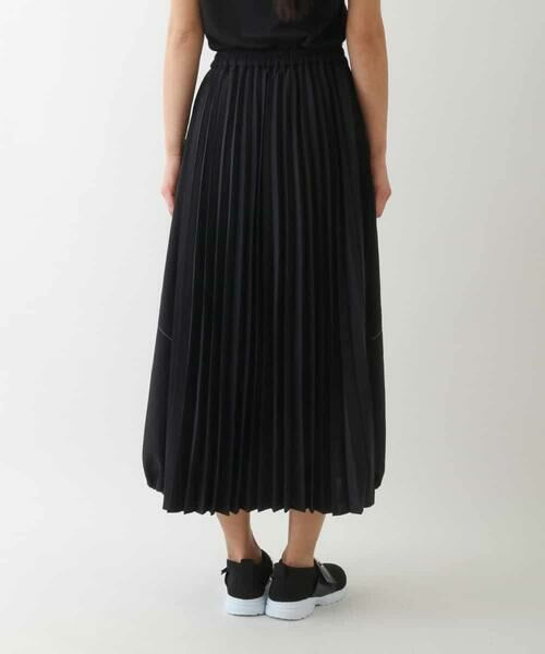 HIROKO BIS / ヒロコビス ロング・マキシ丈スカート | バックプリーツバルーンデザインスカート /洗える | 詳細4