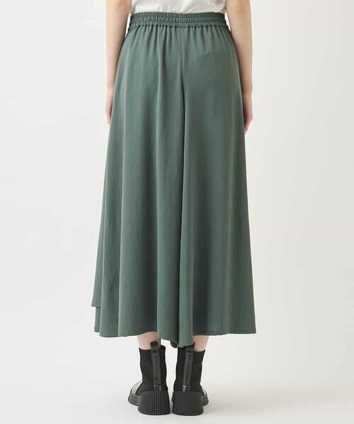 HIROKO BIS / ヒロコビス その他パンツ | レイヤードヘムドレープフレアパンツ /洗える | 詳細2