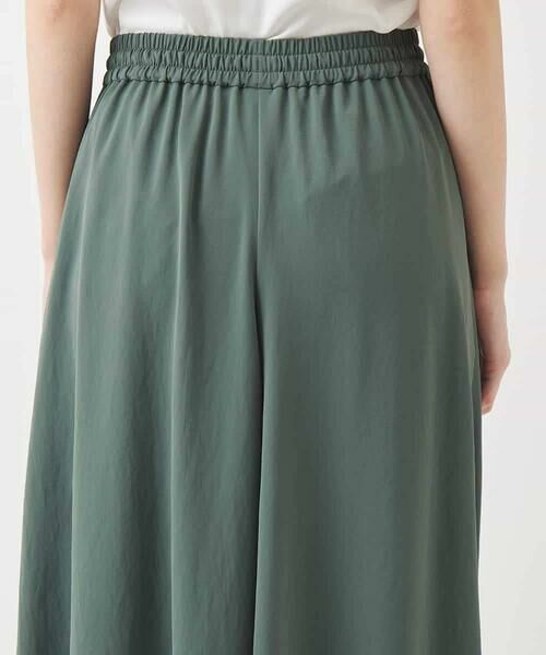 HIROKO BIS / ヒロコビス その他パンツ | レイヤードヘムドレープフレアパンツ /洗える | 詳細8